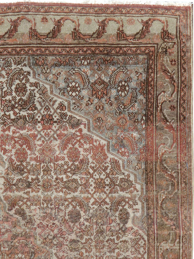 Antique Persian Bibikabad Rug, No.21874 - Gsblank