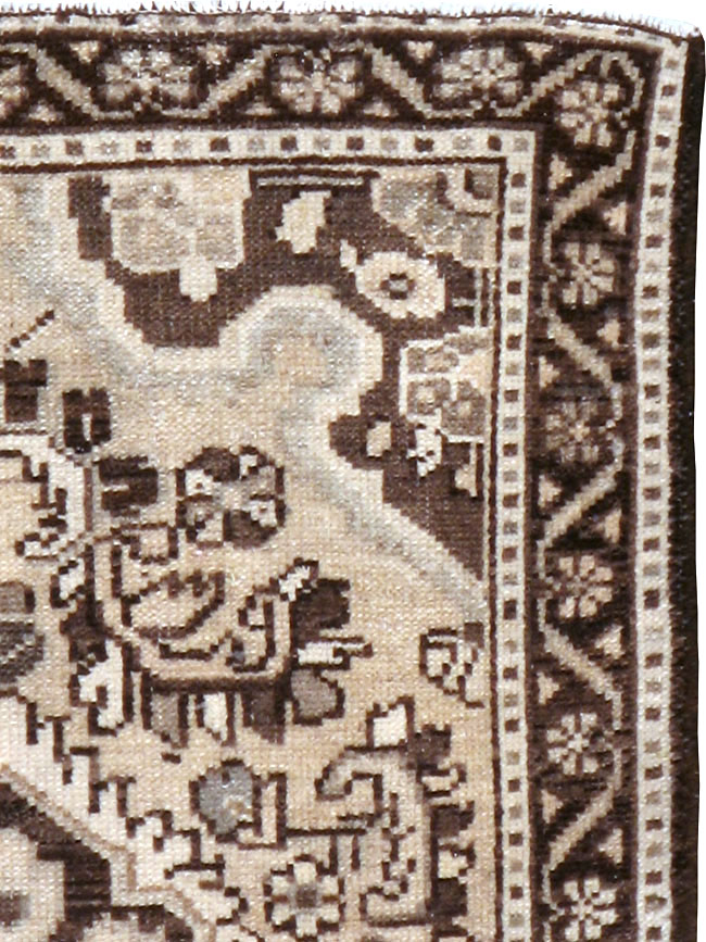 Vintage Persian Malayer Rug, No.21875 - Gsblank
