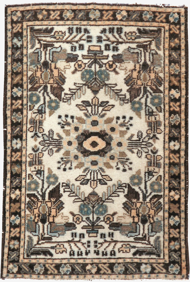 Vintage Persian Malayer Rug, No.21876 - Gsblank