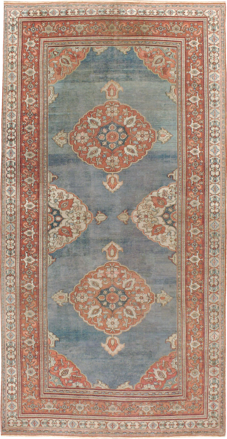 Antique Persian Dorokhsh Carpet, No.21886 - Gsblank