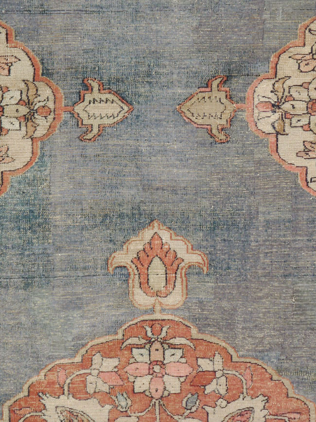 Antique Persian Dorokhsh Carpet, No.21886 - Gsblank