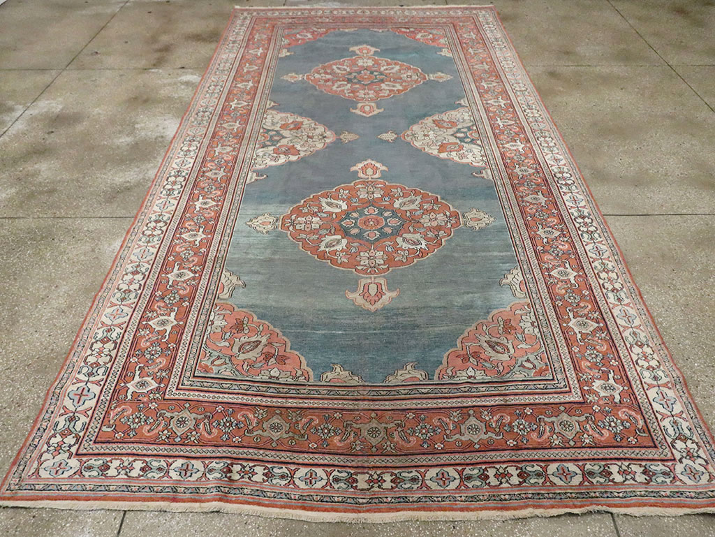 Antique Persian Dorokhsh Carpet, No.21886 - Gsblank