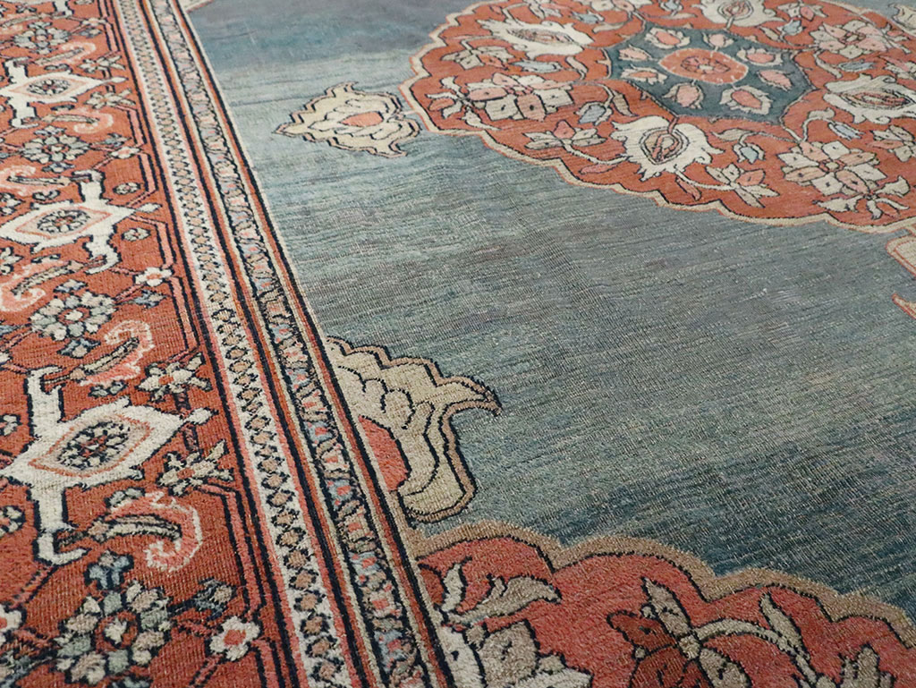 Antique Persian Dorokhsh Carpet, No.21886 - Gsblank