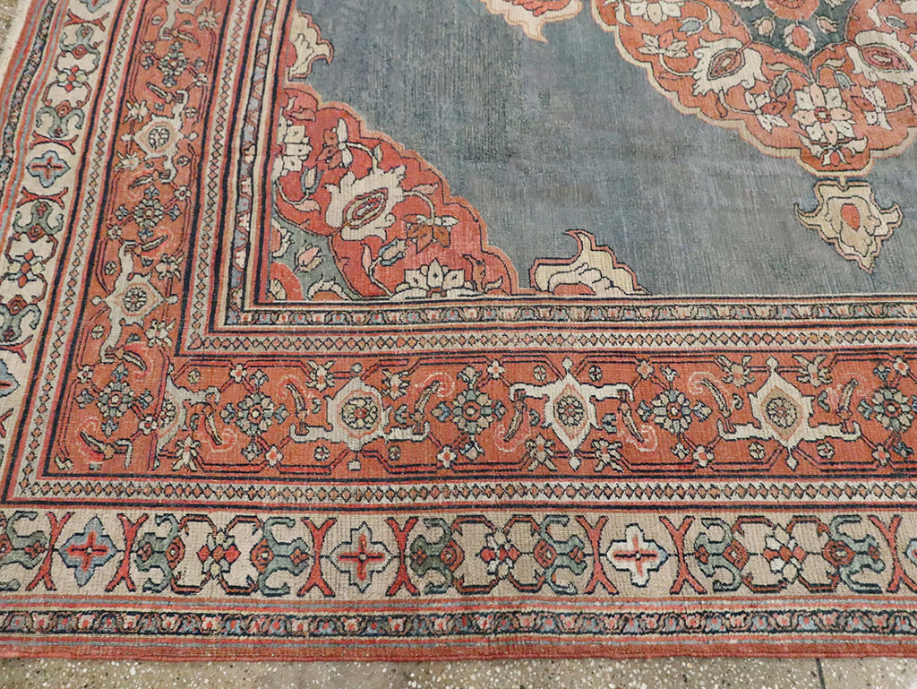 Antique Persian Dorokhsh Carpet, No.21886 - Gsblank