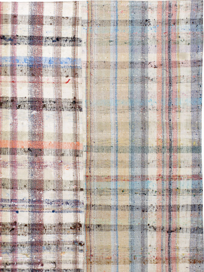 Vintage Turkish Flat-weave Kilim, No.21902 - Gsblank