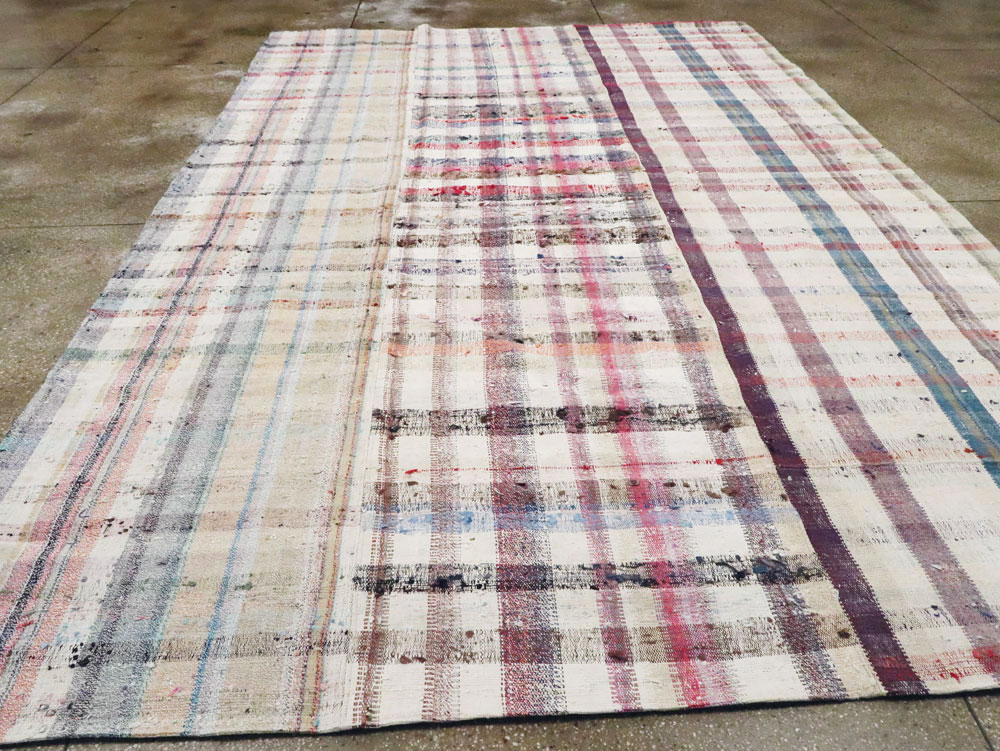 Vintage Turkish Flat-weave Kilim, No.21902 - Gsblank