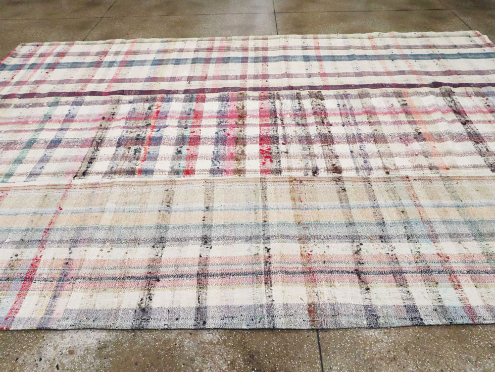 Vintage Turkish Flat-weave Kilim, No.21902 - Gsblank