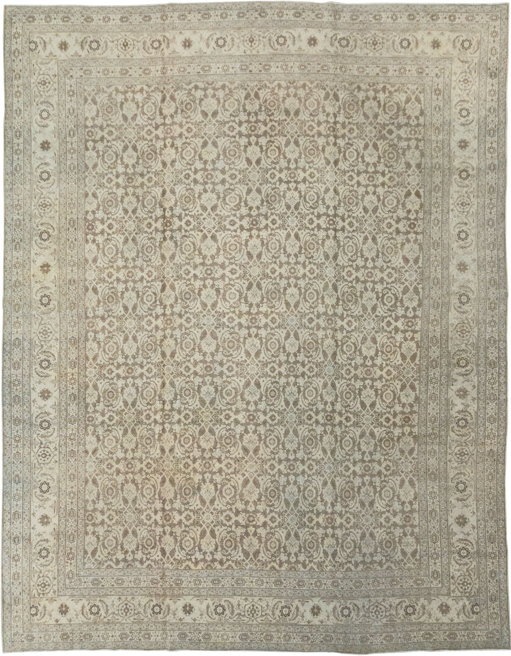 Antique Persian Tabriz Carpet, No.21910 - Gsblank
