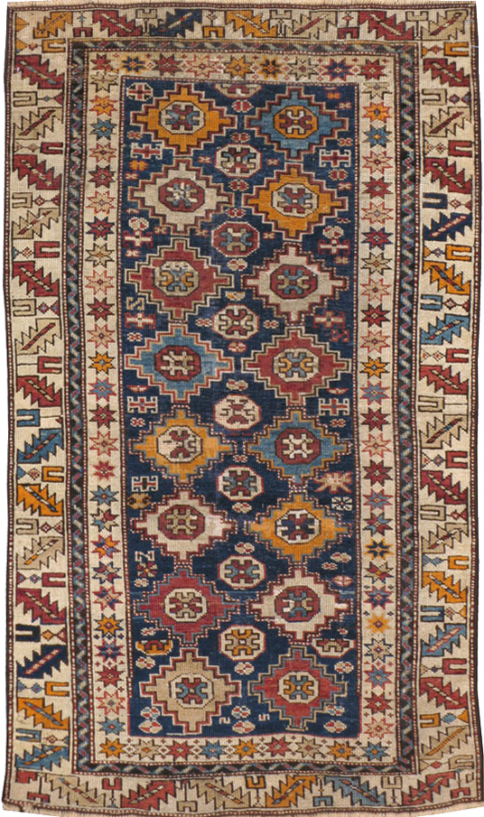 Antique Caucasian Shirvan Rug, No.21916 - Gsblank