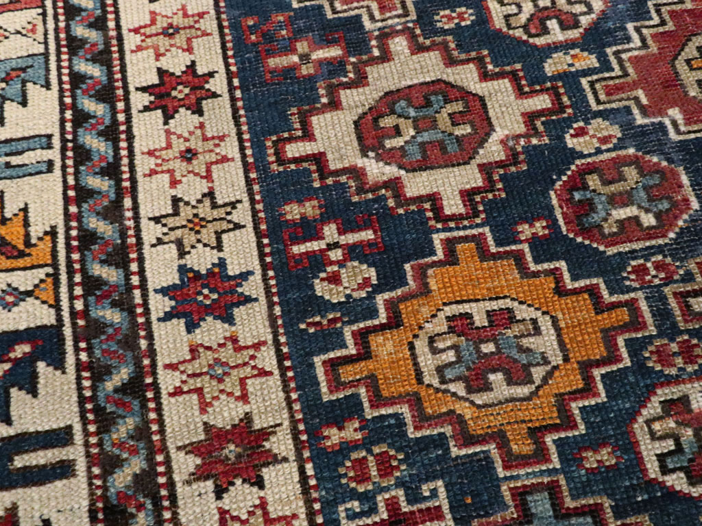 Antique Caucasian Shirvan Rug, No.21916 - Gsblank