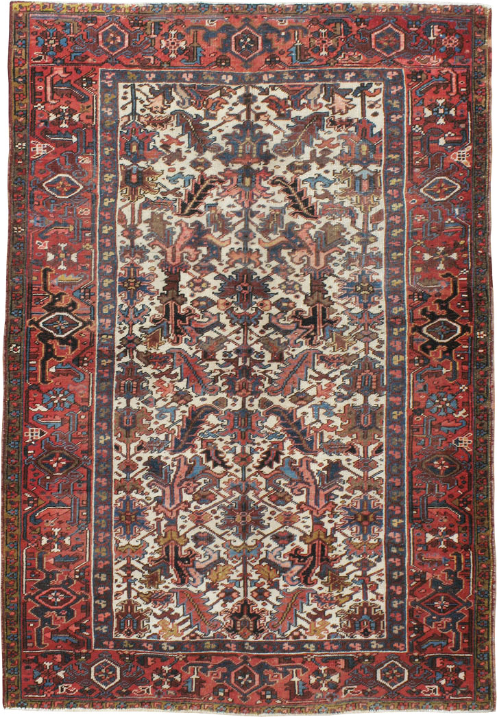 Vintage Persian Heriz Carpet, No.21919 - Gsblank