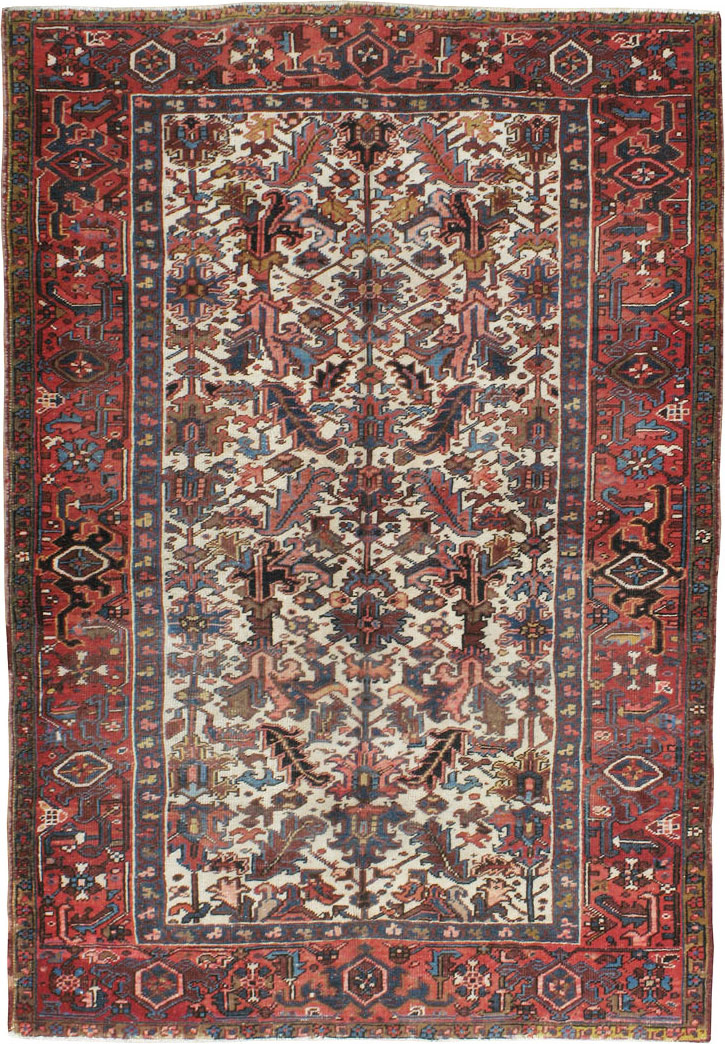 Vintage Persian Heriz Carpet, No.21919 - Gsblank