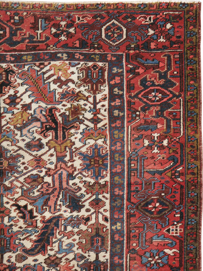 Vintage Persian Heriz Carpet, No.21919 - Gsblank