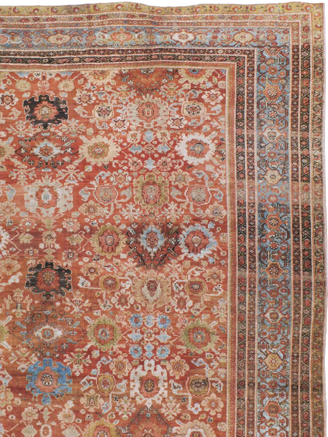 Antique Persian Mahal Carpet, No.21939 - Gsblank