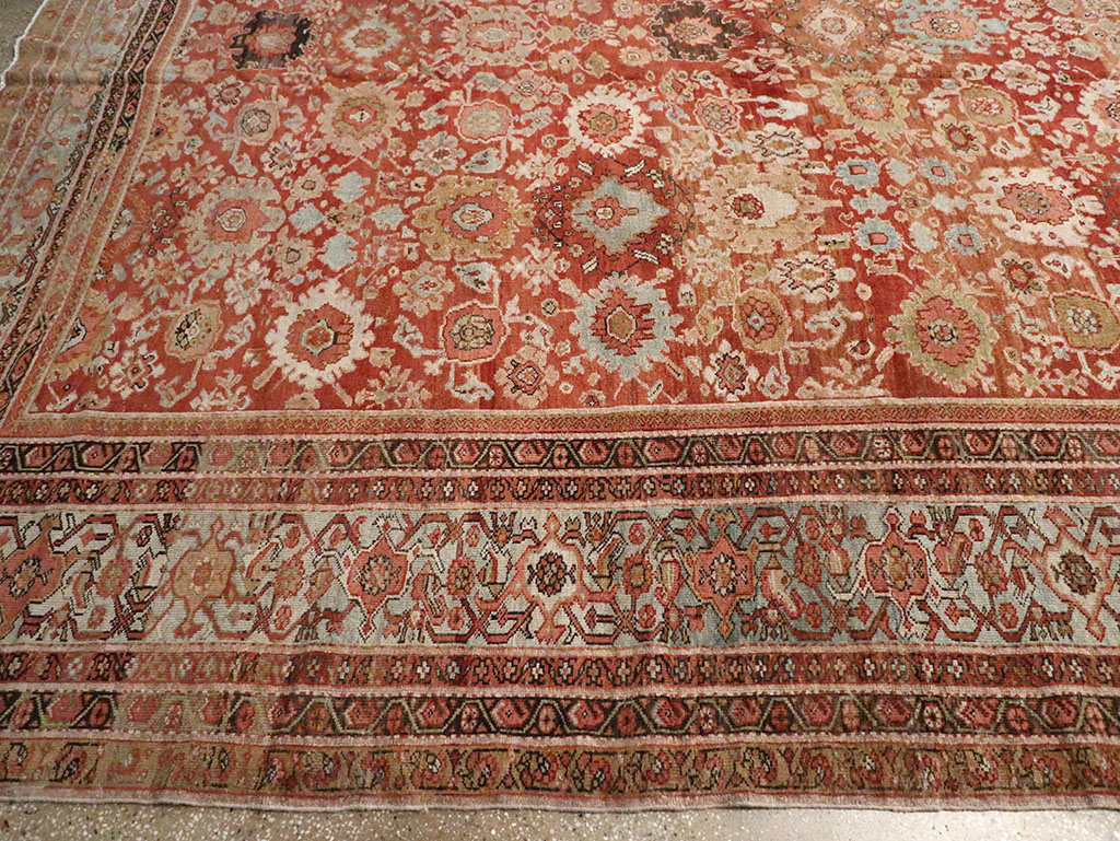 Antique Persian Mahal Carpet, No.21939 - Gsblank