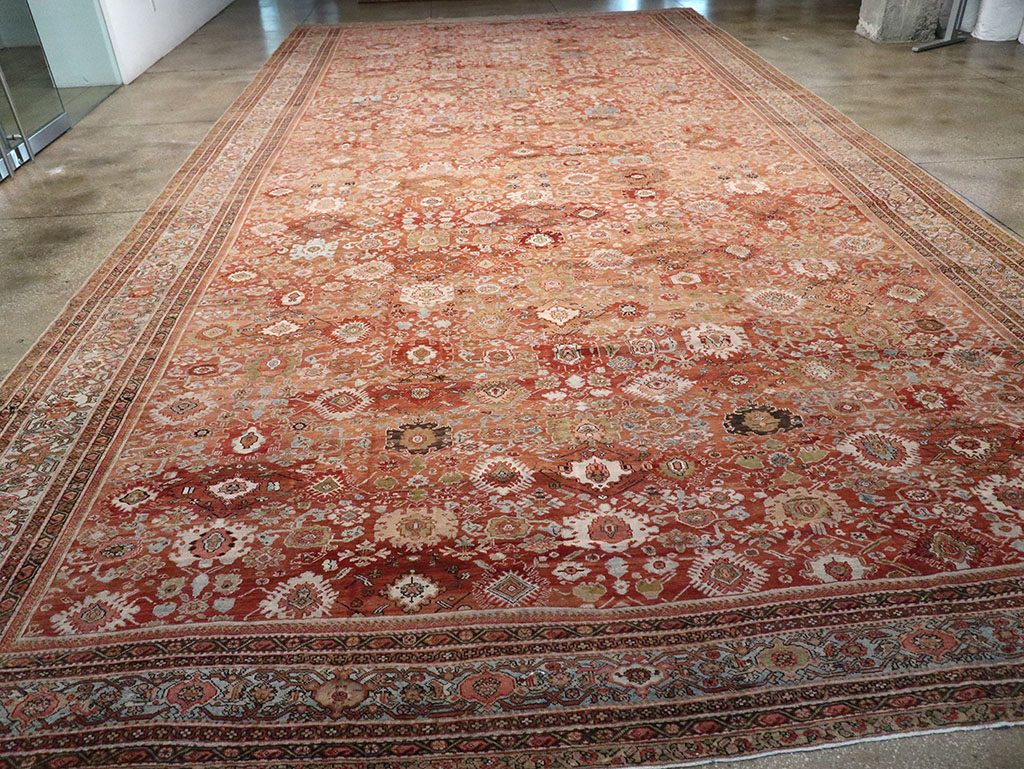 Antique Persian Mahal Carpet, No.21939 - Gsblank