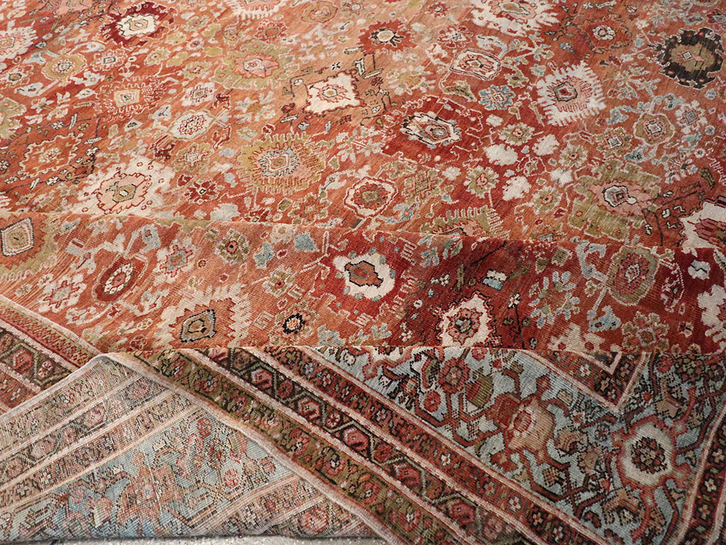 Antique Persian Mahal Carpet, No.21939 - Gsblank