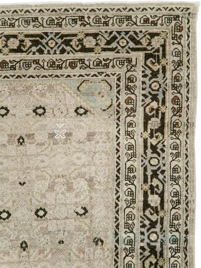 Vintage Persian Malayer Gallery Rug, No.21941 - Gsblank