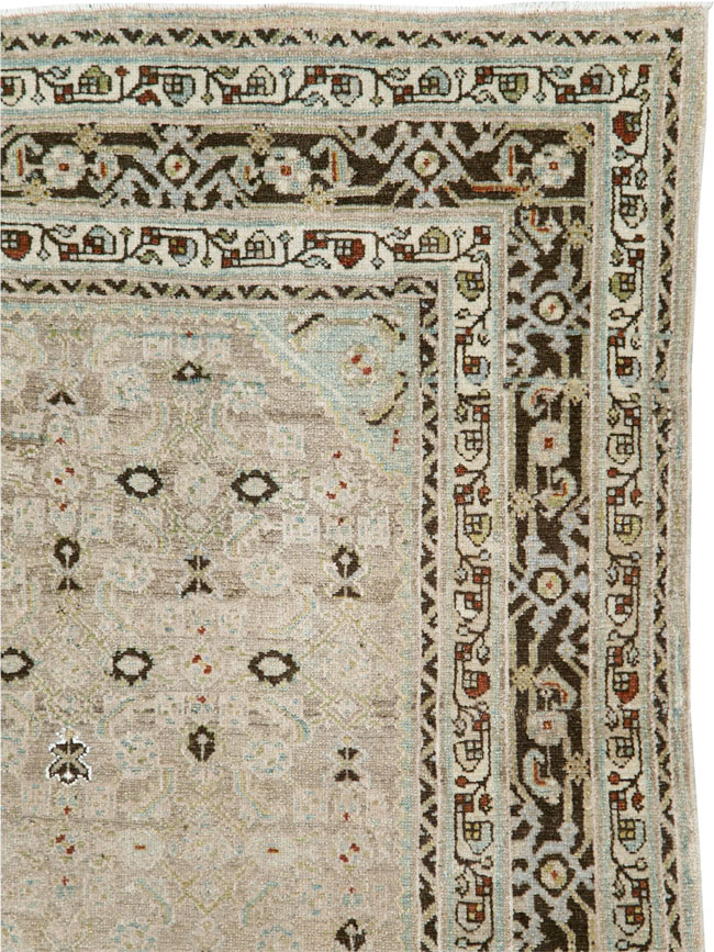 Vintage Persian Malayer Gallery Rug, No.21941 - Gsblank