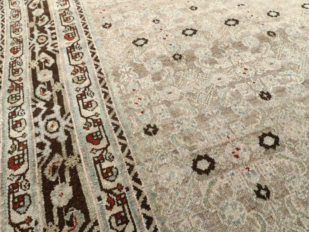 Vintage Persian Malayer Gallery Rug, No.21941 - Gsblank