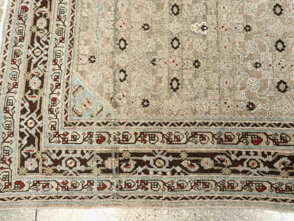 Vintage Persian Malayer Gallery Rug, No.21941 - Gsblank