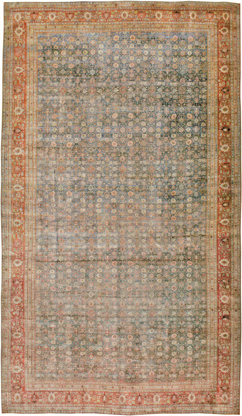 Antique Persian Bidjar Carpet, No.21959 - Gsblank
