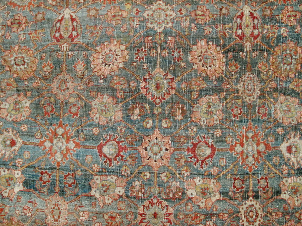 Antique Persian Bidjar Carpet, No.21959 - Gsblank