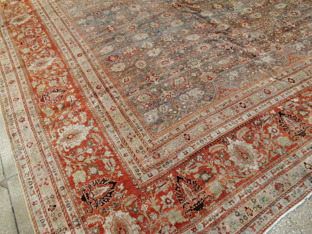 Antique Persian Bidjar Carpet, No.21959 - Gsblank