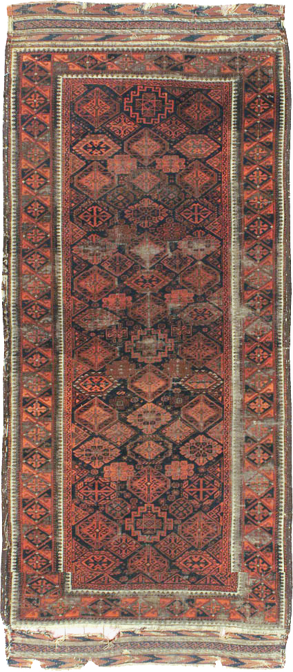 Antique Persian Baluch Rug, No.21961 - Gsblank