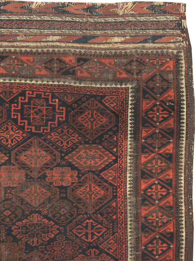 Antique Persian Baluch Rug, No.21961 - Gsblank
