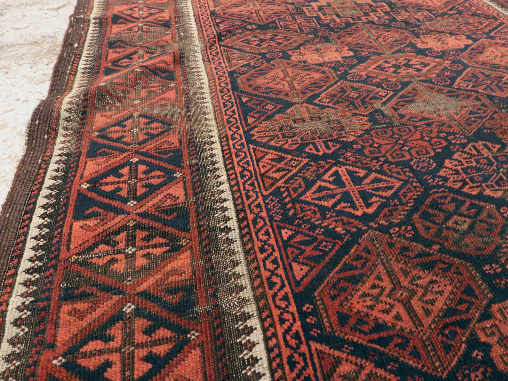 Antique Persian Baluch Rug, No.21961 - Gsblank