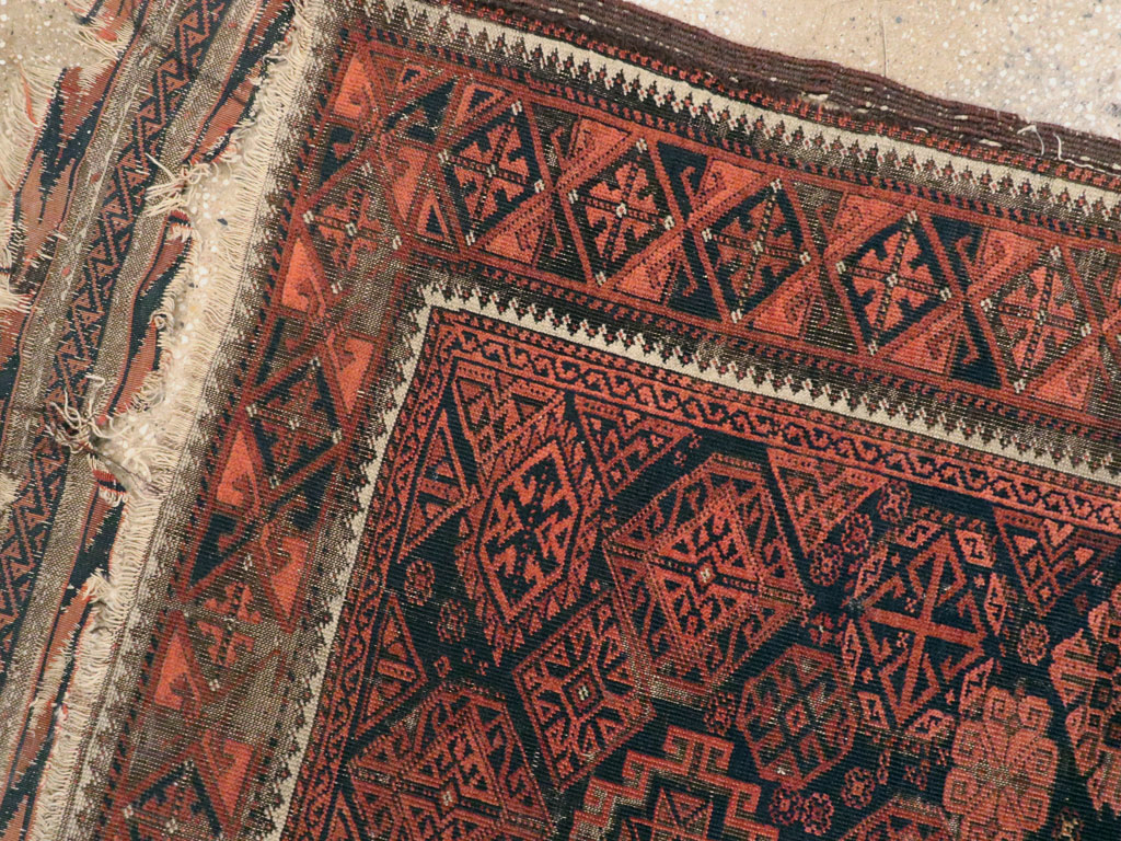 Antique Persian Baluch Rug, No.21961 - Gsblank