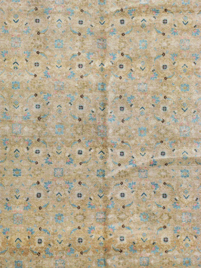 Antique  Persian Mahal Carpet, No.21969 - Gsblank