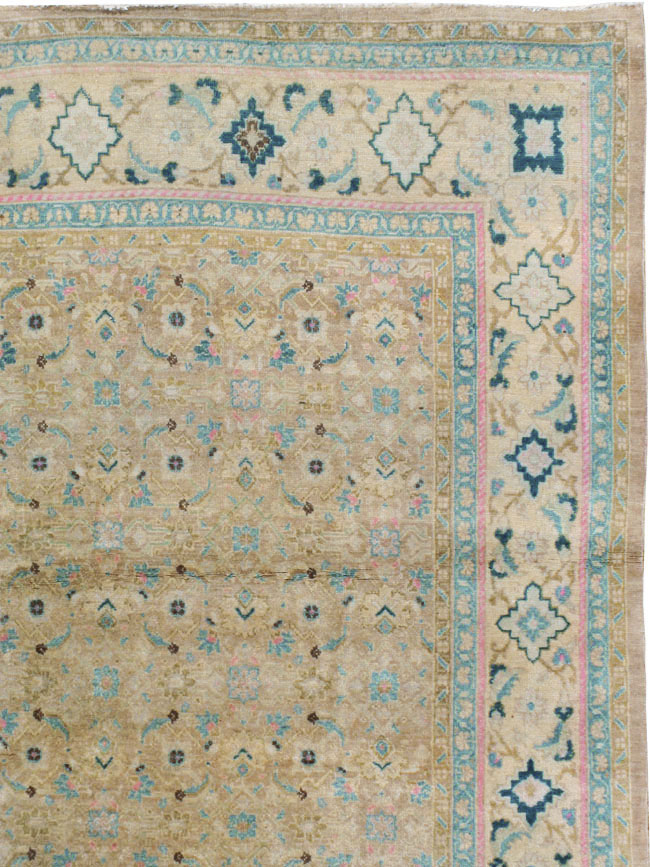 Antique  Persian Mahal Carpet, No.21969 - Gsblank