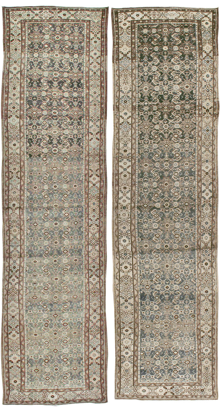 Vintage Persian Malayer Runner (Pair: 1 of 2), No.21973 - Gsblank