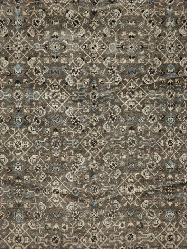 Vintage Persian Malayer Gallery Rug, No.21978 - Gsblank