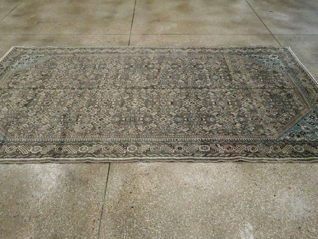 Vintage Persian Malayer Gallery Rug, No.21978 - Gsblank