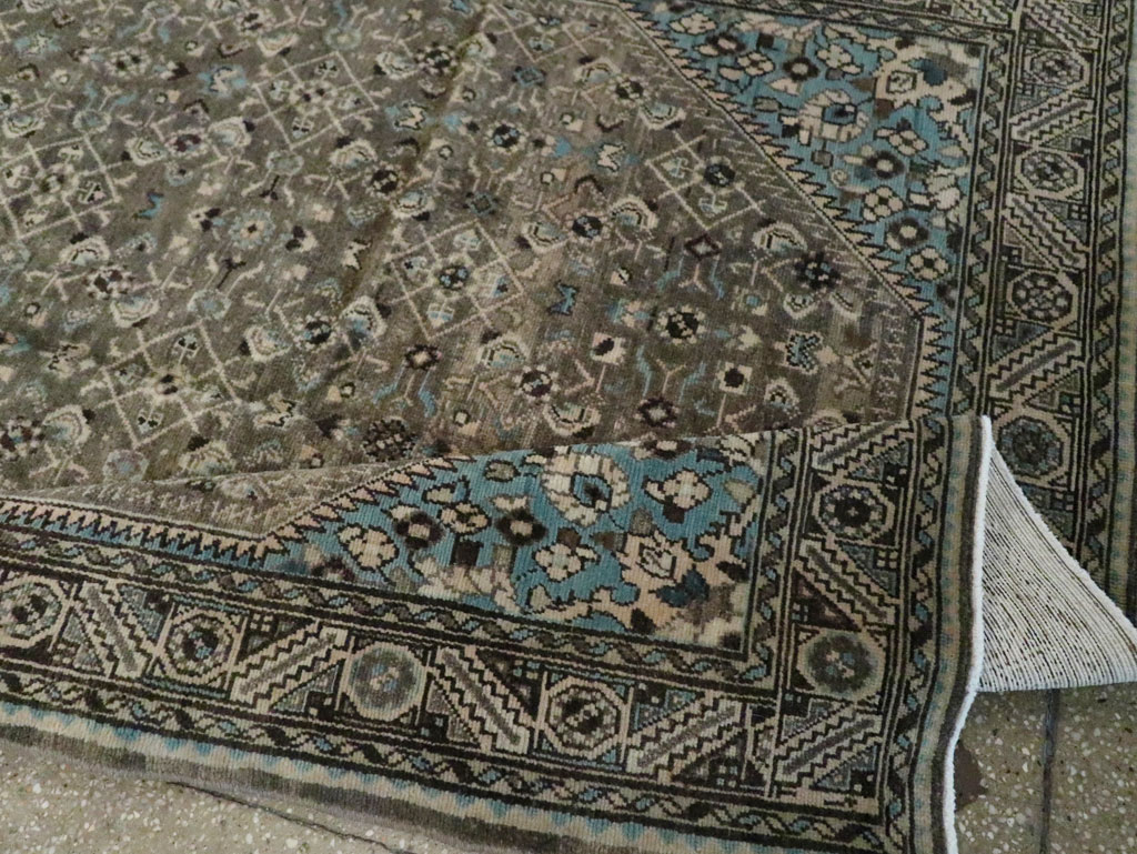 Vintage Persian Malayer Gallery Rug, No.21978 - Gsblank