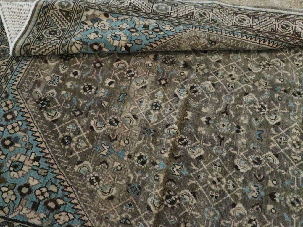 Vintage Persian Malayer Gallery Rug, No.21978 - Gsblank