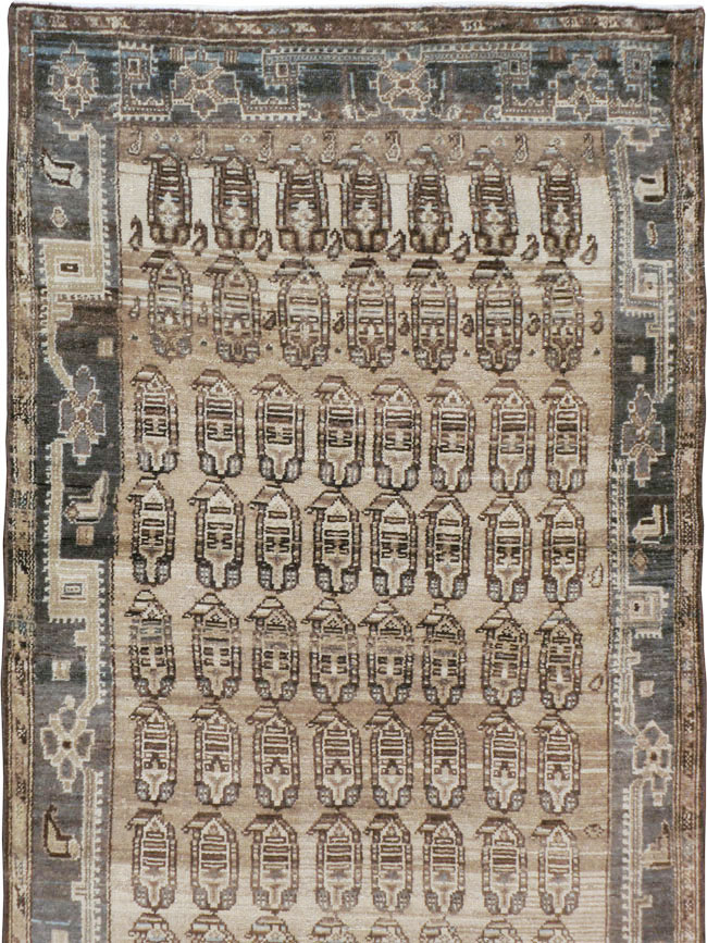 Vintage Persian Malayer Rug, No.21991 - Gsblank