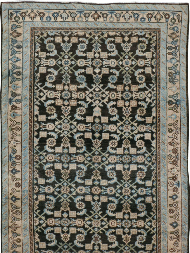 Vintage Persian Malayer Runner, No.21993 - Gsblank