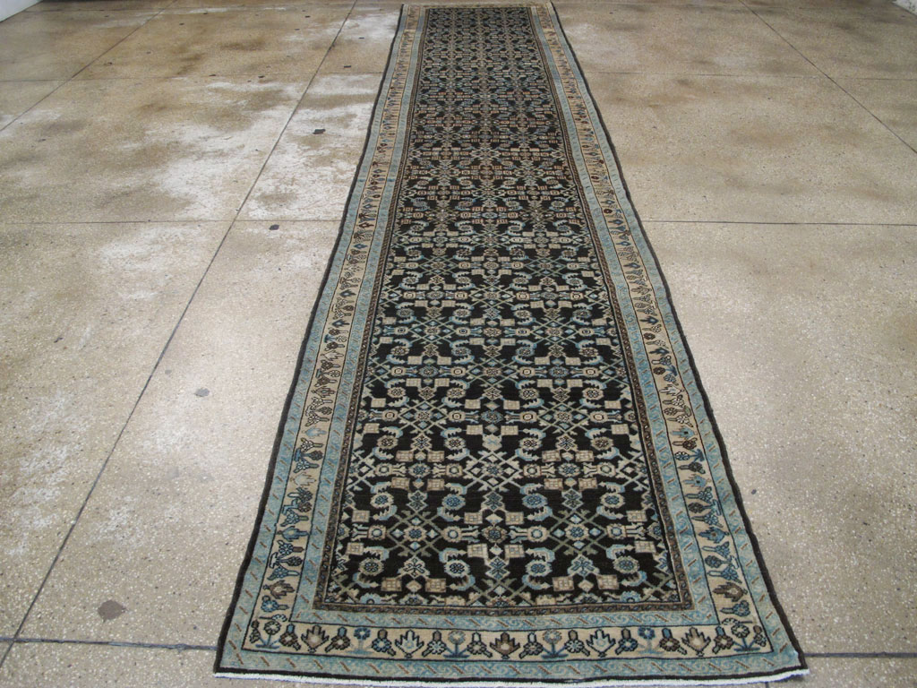 Vintage Persian Malayer Runner, No.21993 - Gsblank