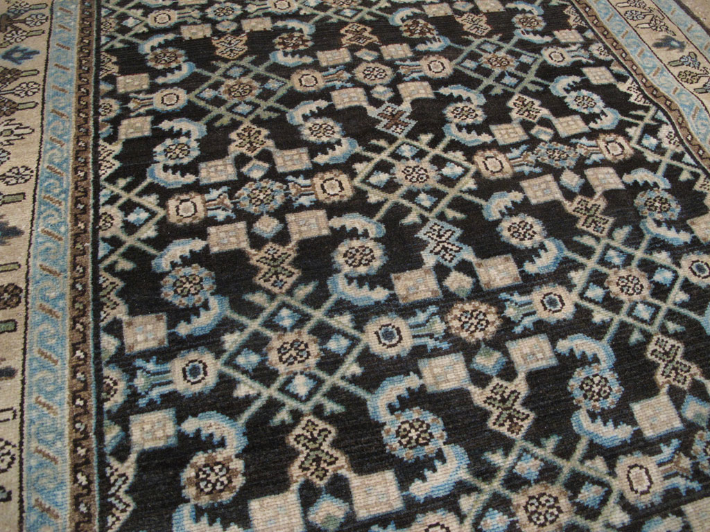 Vintage Persian Malayer Runner, No.21993 - Gsblank