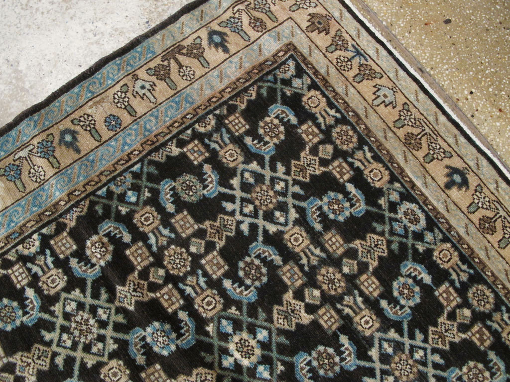 Vintage Persian Malayer Runner, No.21993 - Gsblank
