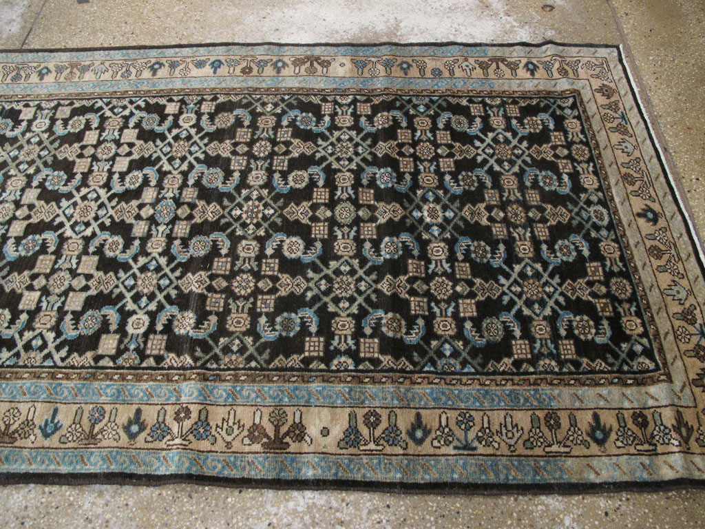 Vintage Persian Malayer Runner, No.21993 - Gsblank