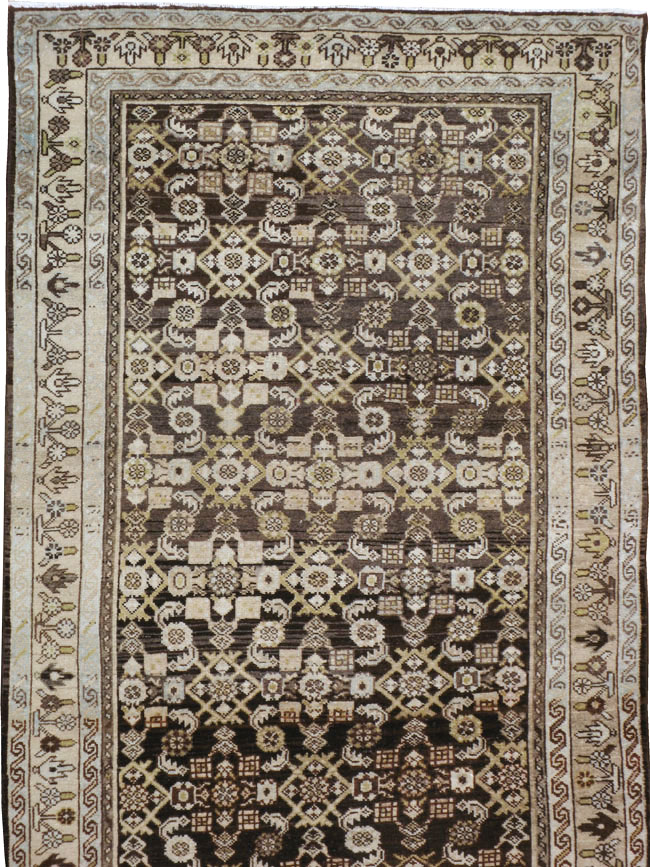 Vintage Persian Malayer Runner, No.21994 - Gsblank