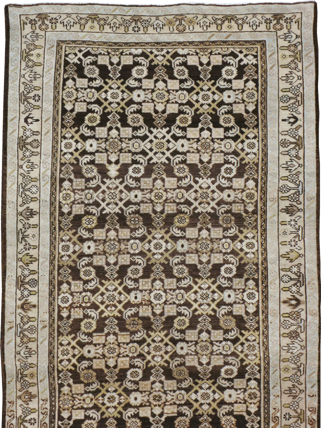 Vintage Persian Malayer Runner, No.21994 - Gsblank