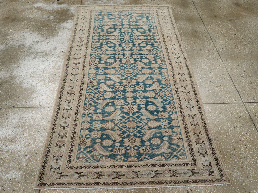 Antique Persian Malayer Accent Rug, No.22002 - Gsblank