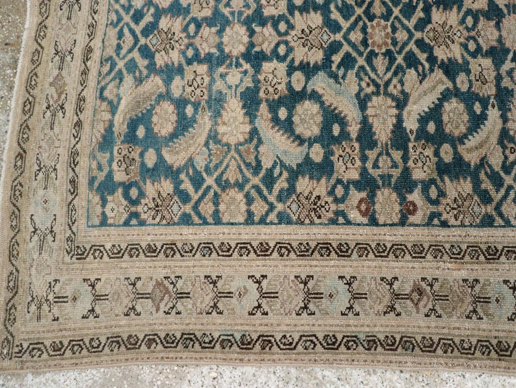 Antique Persian Malayer Accent Rug, No.22002 - Gsblank