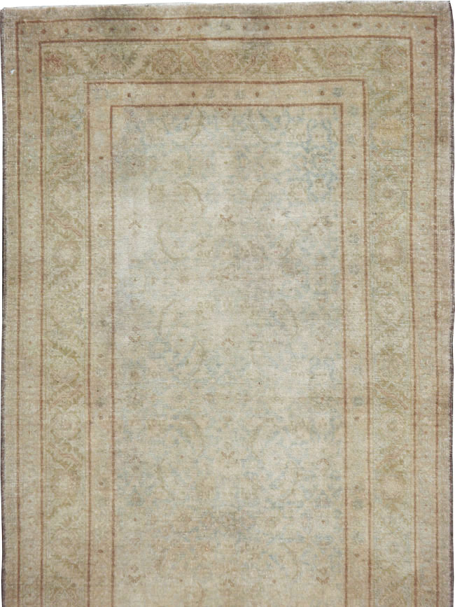 Antique Persian Tabriz Runner, No.22003 - Gsblank